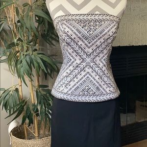 WHBM corset top
